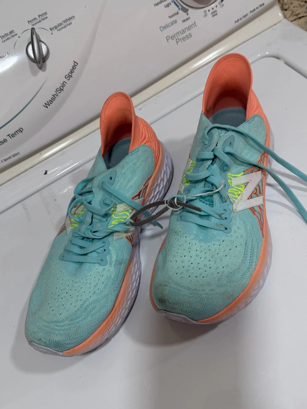 New Balance Women's Mint & Coral Performance Running Shoes